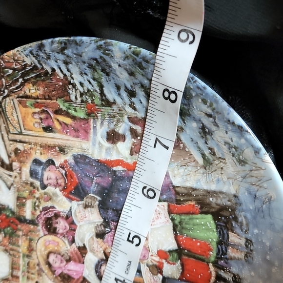 Stewart Sherwood joyful carolers 1992 limited edition collectors plate - Picture 12 of 12